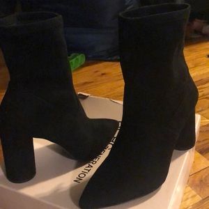 BCBG Suede Bootie
